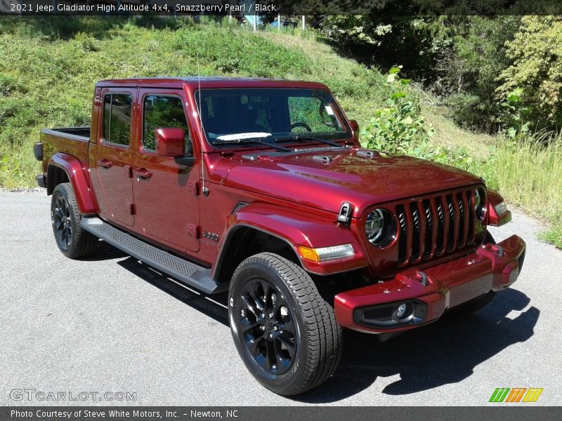 Snazzberry Pearl / Black 2021 Jeep Gladiator High Altitude 4x4
