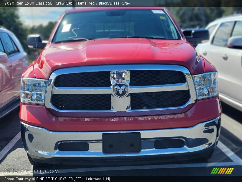 Flame Red / Black/Diesel Gray 2020 Ram 1500 Classic SLT Crew Cab