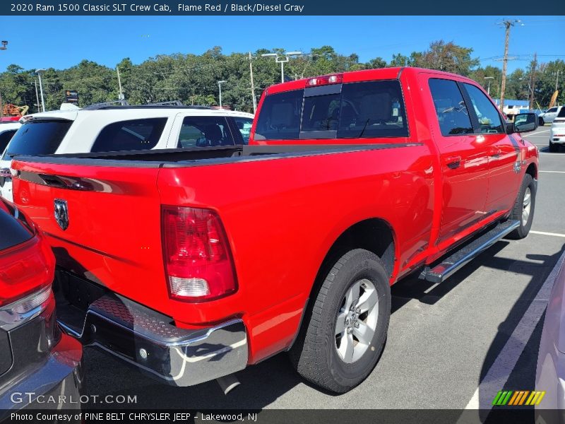 Flame Red / Black/Diesel Gray 2020 Ram 1500 Classic SLT Crew Cab