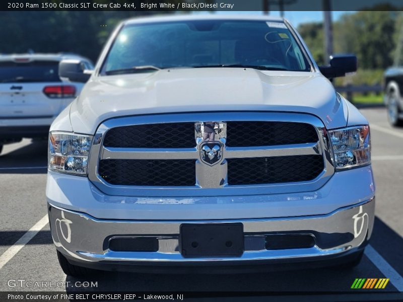 Bright White / Black/Diesel Gray 2020 Ram 1500 Classic SLT Crew Cab 4x4