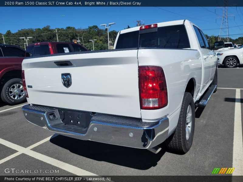 Bright White / Black/Diesel Gray 2020 Ram 1500 Classic SLT Crew Cab 4x4