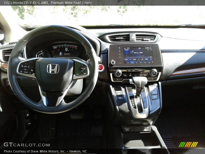 Dashboard of 2021 CR-V EX-L AWD