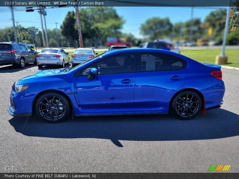 WR Blue Pearl / Carbon Black 2020 Subaru WRX Limited