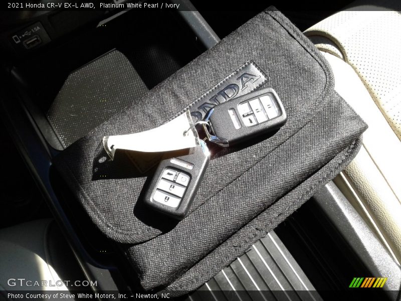 Keys of 2021 CR-V EX-L AWD