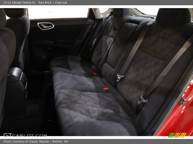Red Brick / Charcoal 2013 Nissan Sentra SV