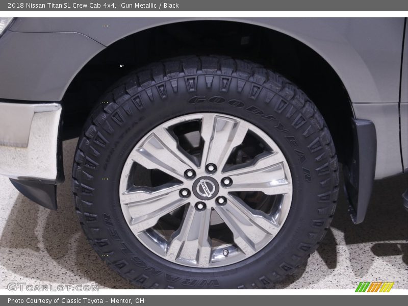 Gun Metallic / Black 2018 Nissan Titan SL Crew Cab 4x4