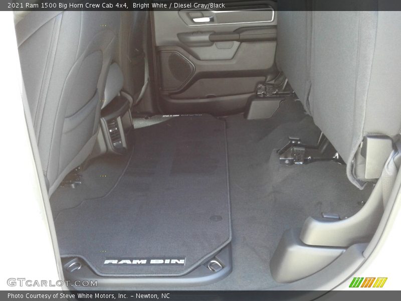 Bright White / Diesel Gray/Black 2021 Ram 1500 Big Horn Crew Cab 4x4