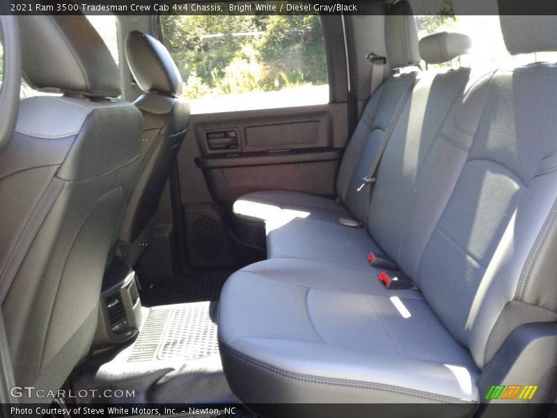 Bright White / Diesel Gray/Black 2021 Ram 3500 Tradesman Crew Cab 4x4 Chassis
