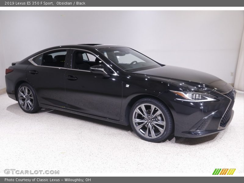 Obsidian / Black 2019 Lexus ES 350 F Sport