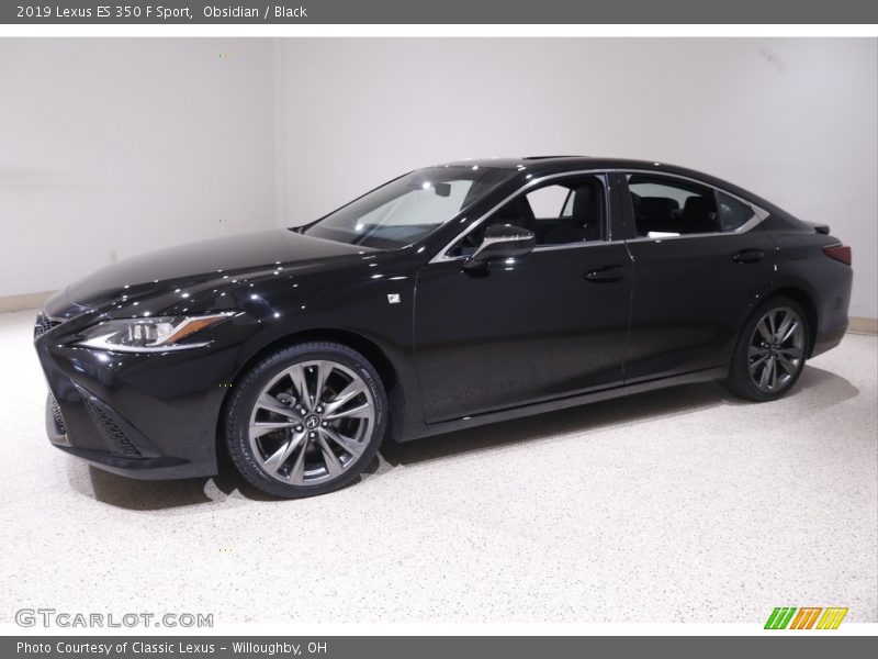 Obsidian / Black 2019 Lexus ES 350 F Sport