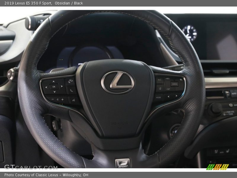 Obsidian / Black 2019 Lexus ES 350 F Sport