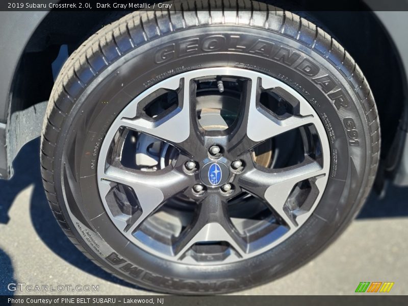 Dark Gray Metallic / Gray 2019 Subaru Crosstrek 2.0i