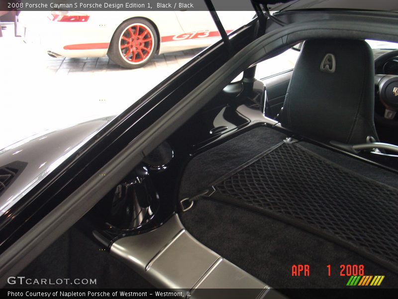 Black / Black 2008 Porsche Cayman S Porsche Design Edition 1