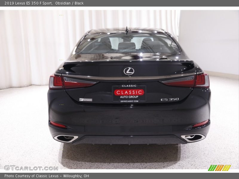 Obsidian / Black 2019 Lexus ES 350 F Sport