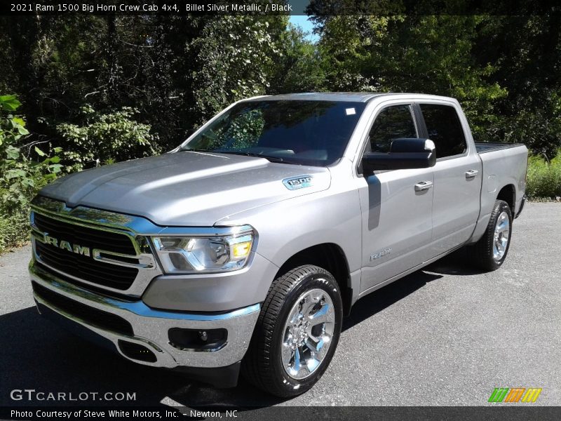 Billet Silver Metallic / Black 2021 Ram 1500 Big Horn Crew Cab 4x4