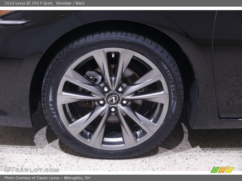 Obsidian / Black 2019 Lexus ES 350 F Sport