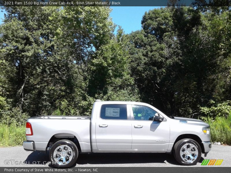 Billet Silver Metallic / Black 2021 Ram 1500 Big Horn Crew Cab 4x4