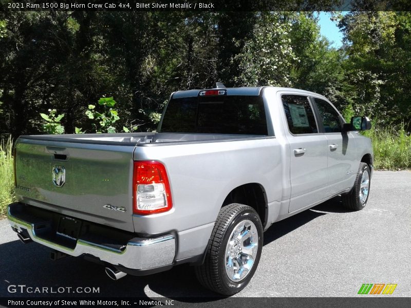 Billet Silver Metallic / Black 2021 Ram 1500 Big Horn Crew Cab 4x4