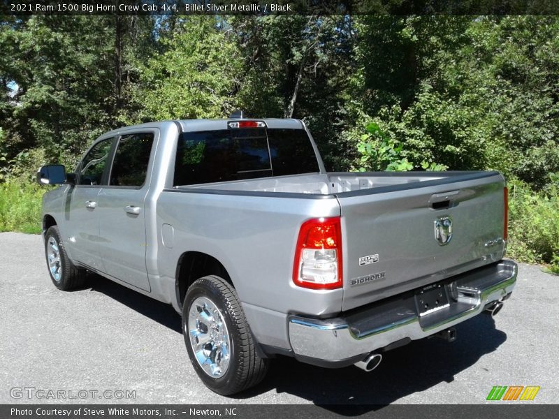 Billet Silver Metallic / Black 2021 Ram 1500 Big Horn Crew Cab 4x4