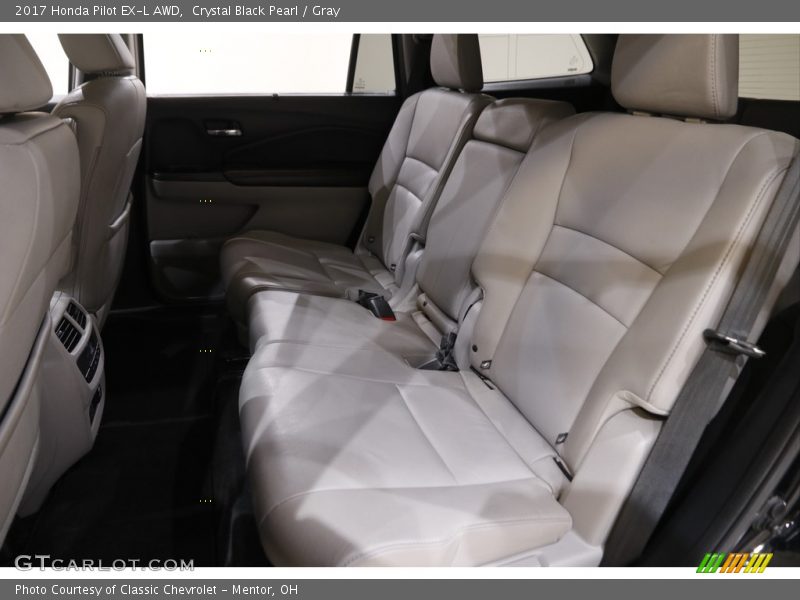 Rear Seat of 2017 Pilot EX-L AWD