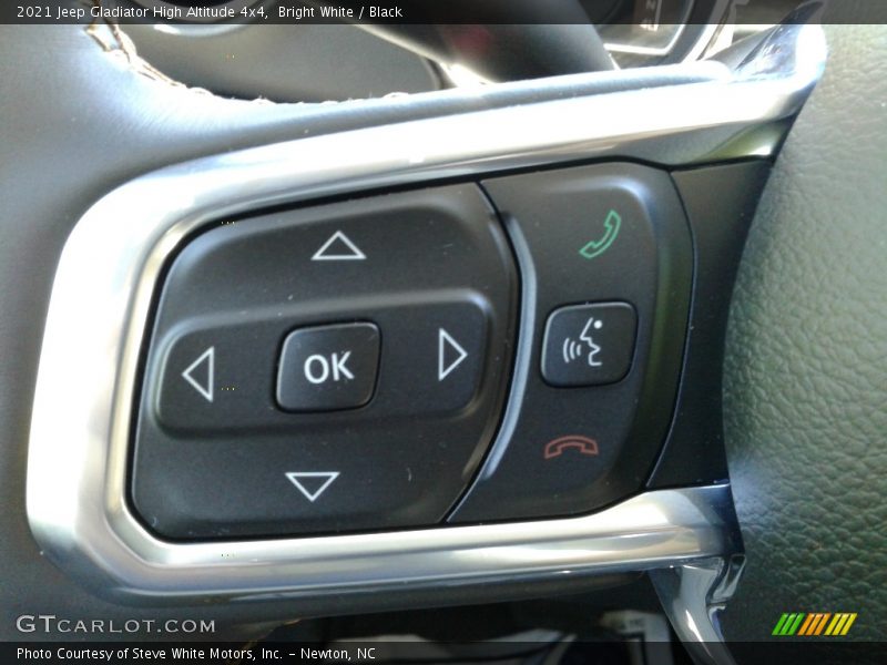 Bright White / Black 2021 Jeep Gladiator High Altitude 4x4