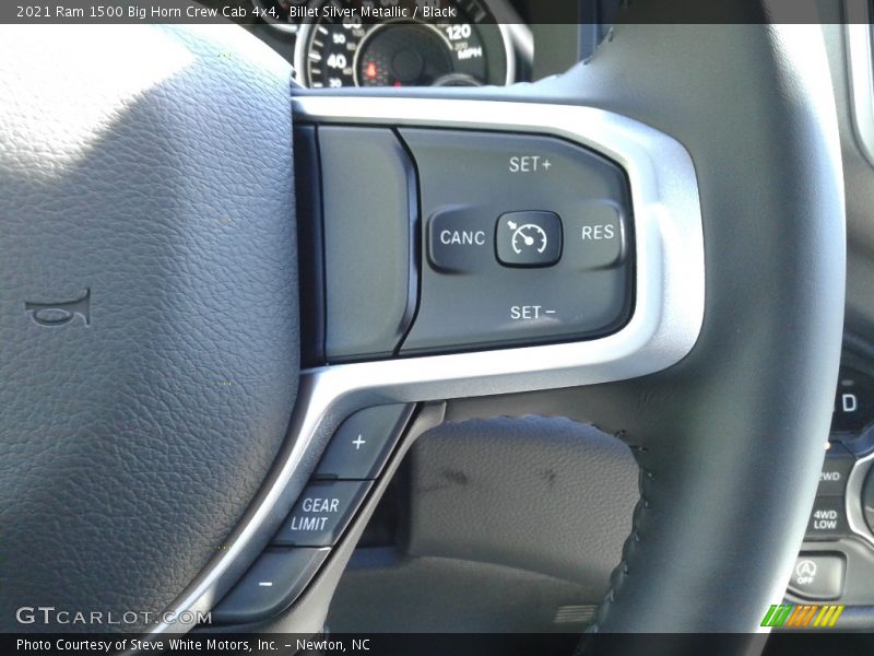 Billet Silver Metallic / Black 2021 Ram 1500 Big Horn Crew Cab 4x4