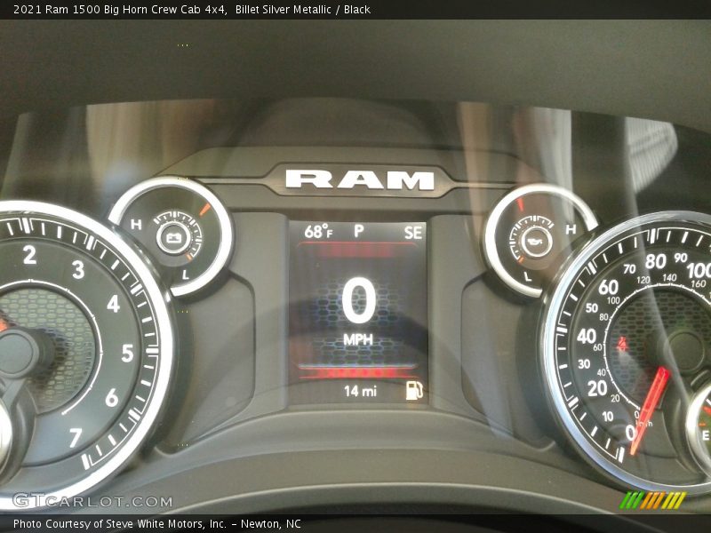 Billet Silver Metallic / Black 2021 Ram 1500 Big Horn Crew Cab 4x4
