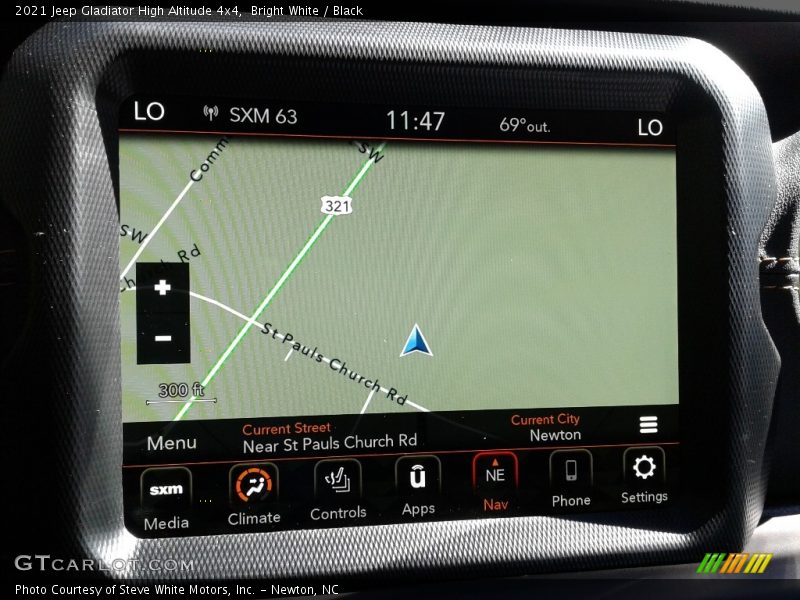 Bright White / Black 2021 Jeep Gladiator High Altitude 4x4