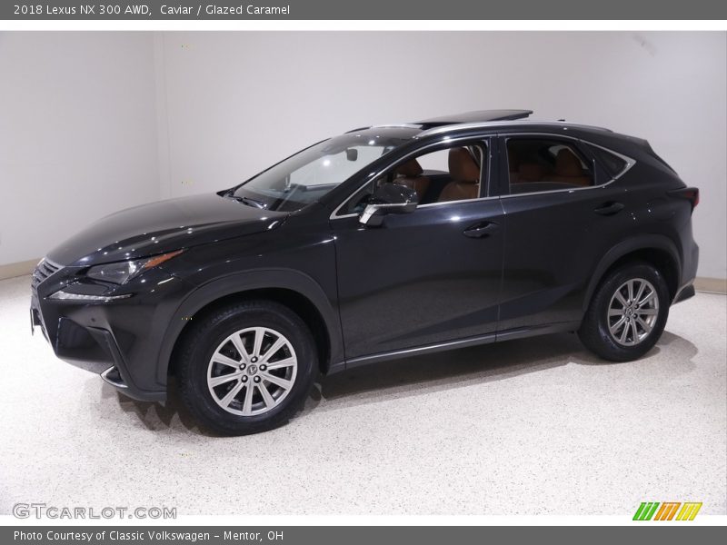 Caviar / Glazed Caramel 2018 Lexus NX 300 AWD