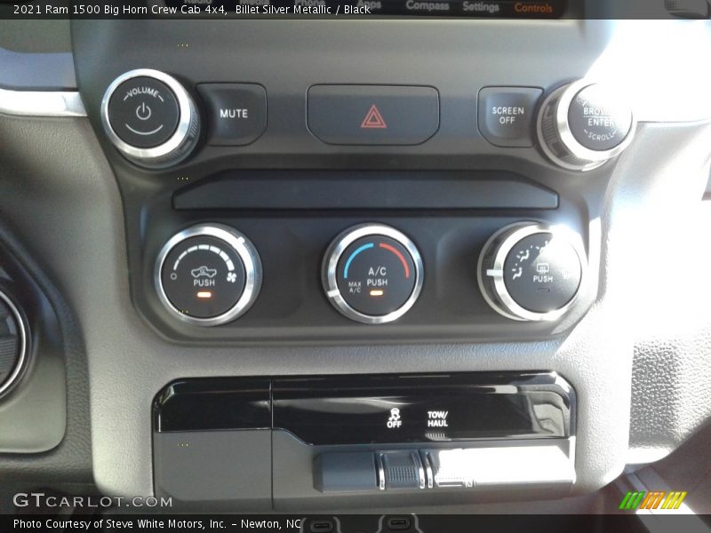 Billet Silver Metallic / Black 2021 Ram 1500 Big Horn Crew Cab 4x4