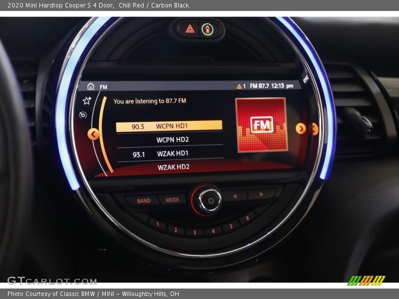 Chili Red / Carbon Black 2020 Mini Hardtop Cooper S 4 Door