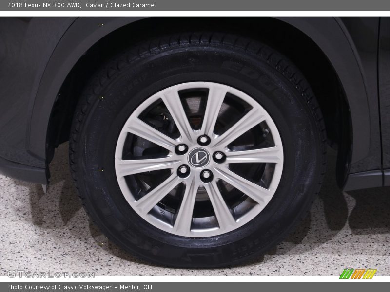 Caviar / Glazed Caramel 2018 Lexus NX 300 AWD