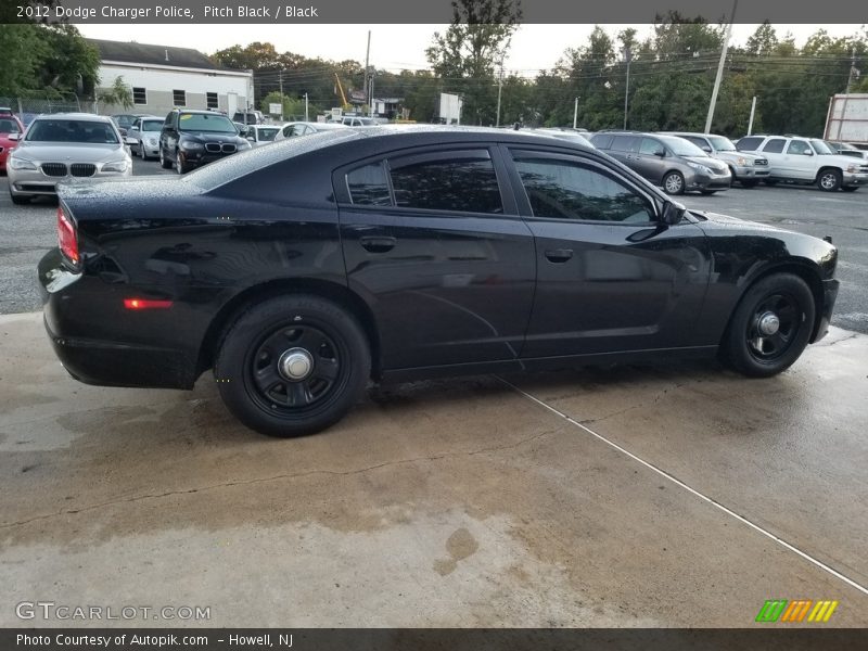Pitch Black / Black 2012 Dodge Charger Police