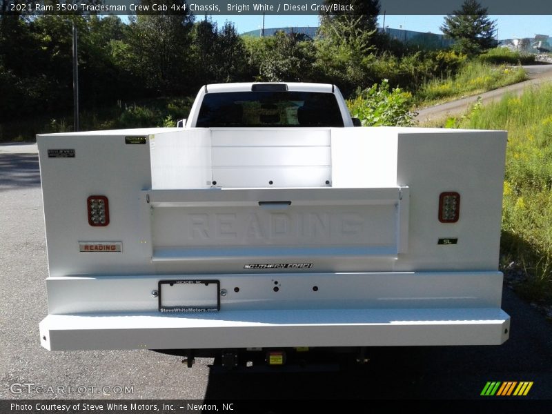 Bright White / Diesel Gray/Black 2021 Ram 3500 Tradesman Crew Cab 4x4 Chassis