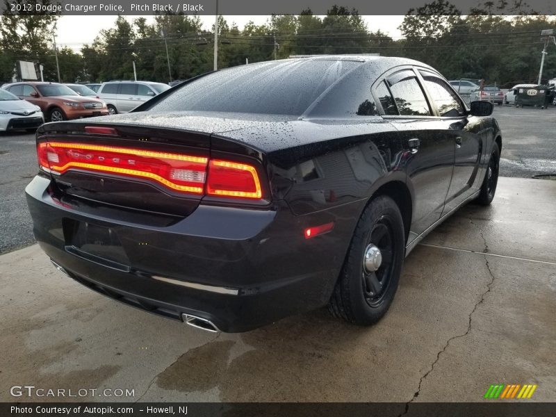 Pitch Black / Black 2012 Dodge Charger Police