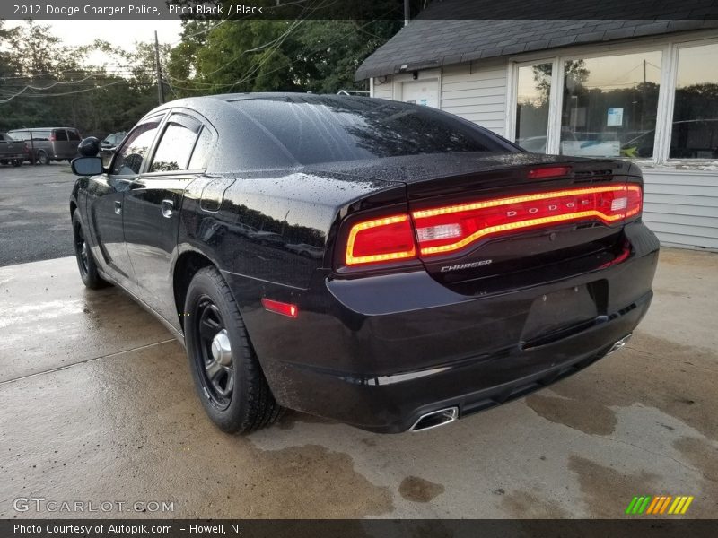 Pitch Black / Black 2012 Dodge Charger Police