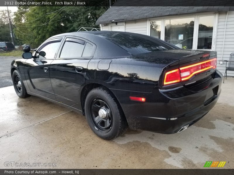 Pitch Black / Black 2012 Dodge Charger Police