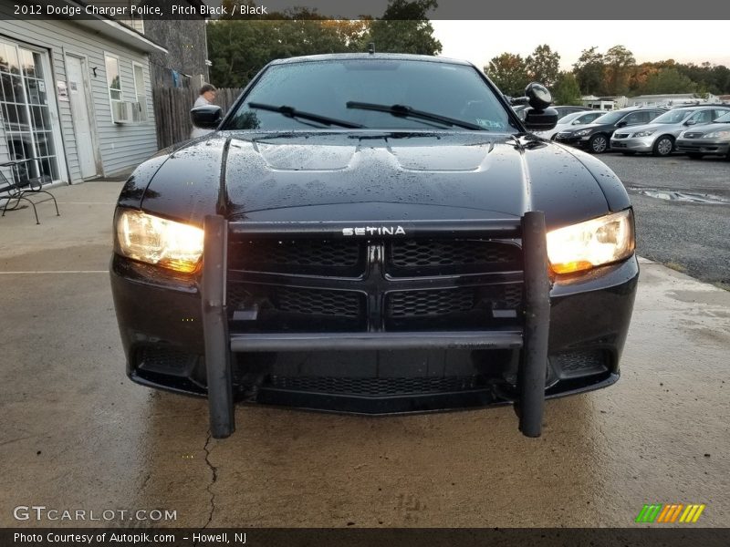 Pitch Black / Black 2012 Dodge Charger Police