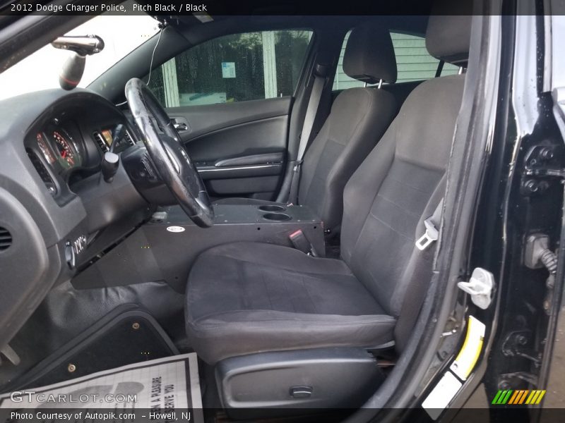 Pitch Black / Black 2012 Dodge Charger Police