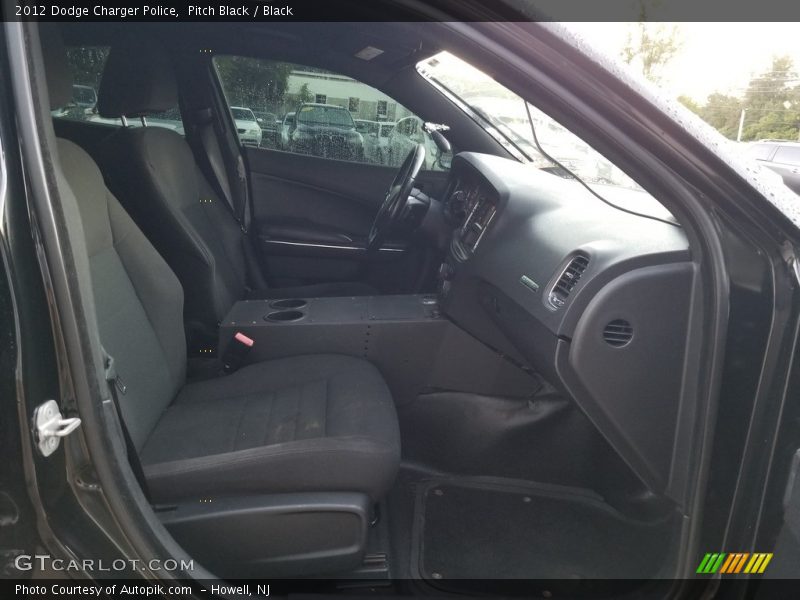 Pitch Black / Black 2012 Dodge Charger Police