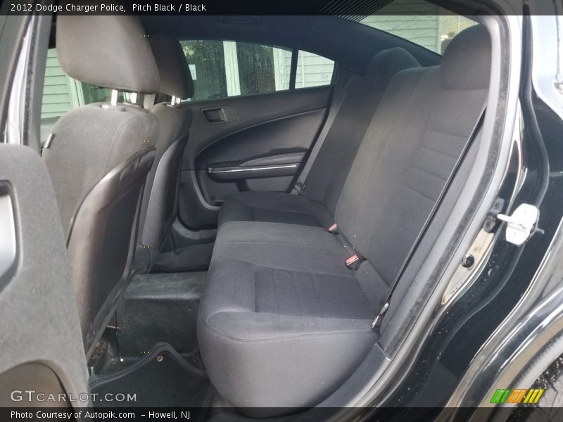 Pitch Black / Black 2012 Dodge Charger Police