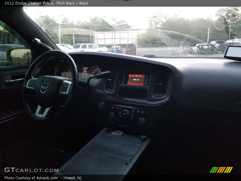 Pitch Black / Black 2012 Dodge Charger Police