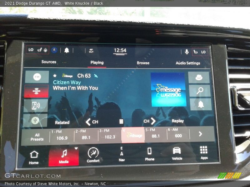 White Knuckle / Black 2021 Dodge Durango GT AWD