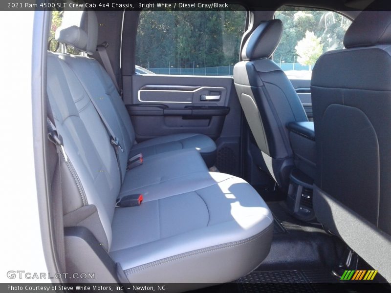 Bright White / Diesel Gray/Black 2021 Ram 4500 SLT Crew Cab 4x4 Chassis