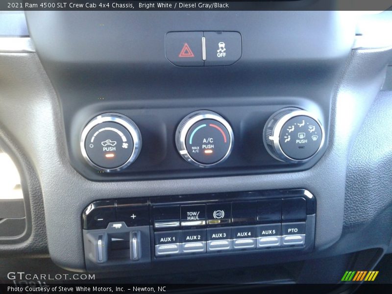 Bright White / Diesel Gray/Black 2021 Ram 4500 SLT Crew Cab 4x4 Chassis