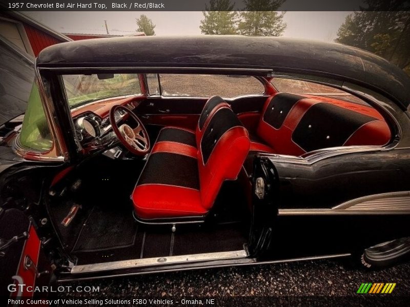 Black / Red/Black 1957 Chevrolet Bel Air Hard Top