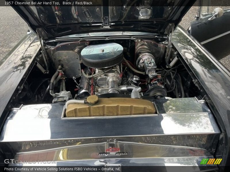 Black / Red/Black 1957 Chevrolet Bel Air Hard Top
