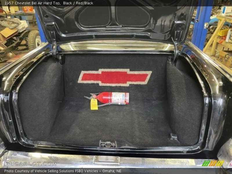 Black / Red/Black 1957 Chevrolet Bel Air Hard Top