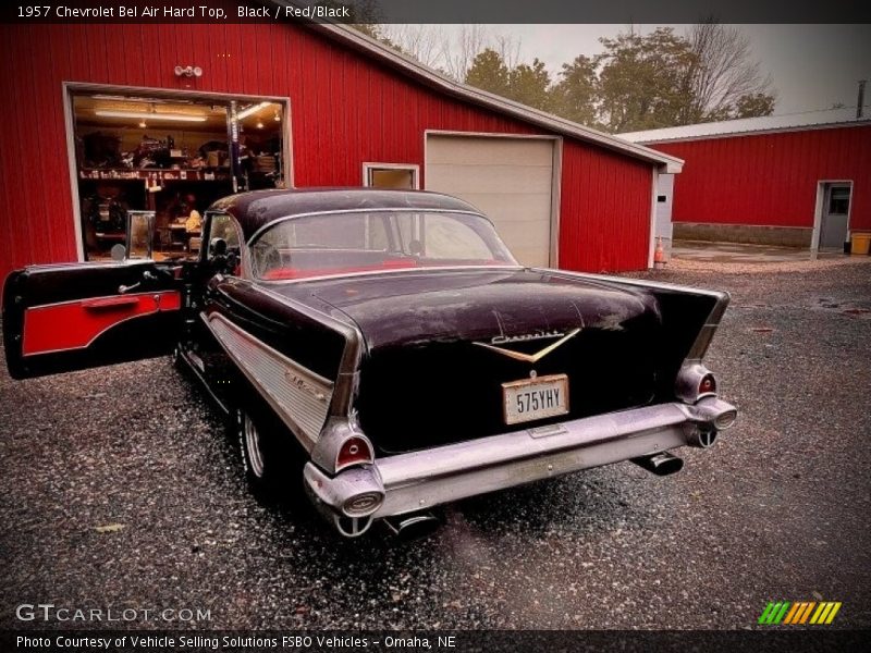 Black / Red/Black 1957 Chevrolet Bel Air Hard Top