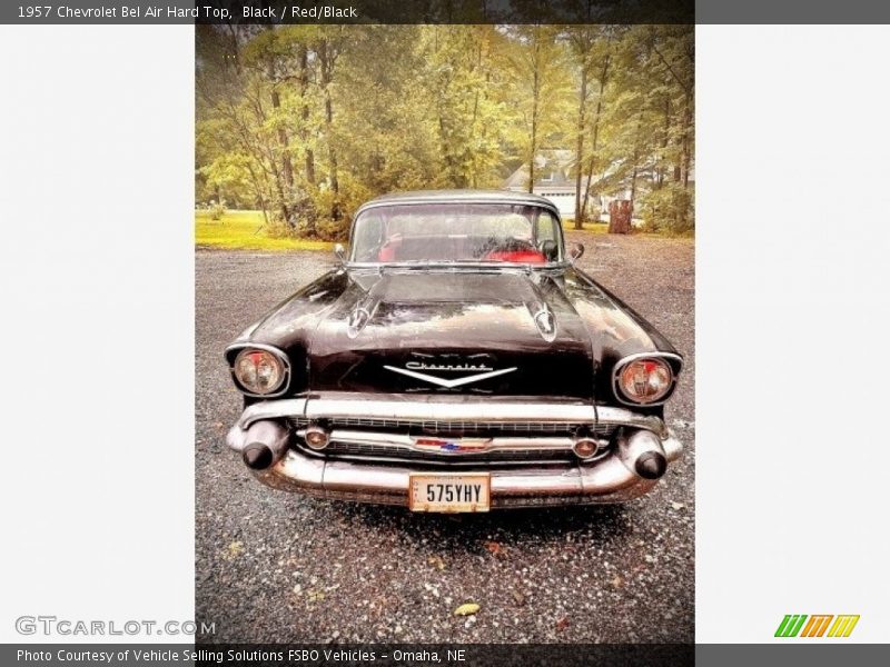 Black / Red/Black 1957 Chevrolet Bel Air Hard Top